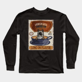 American Akita Coffee Lover Long Sleeve T-Shirt